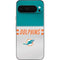 NFL Miami Dolphins White Striped Pixel 9 Pro XL Skin